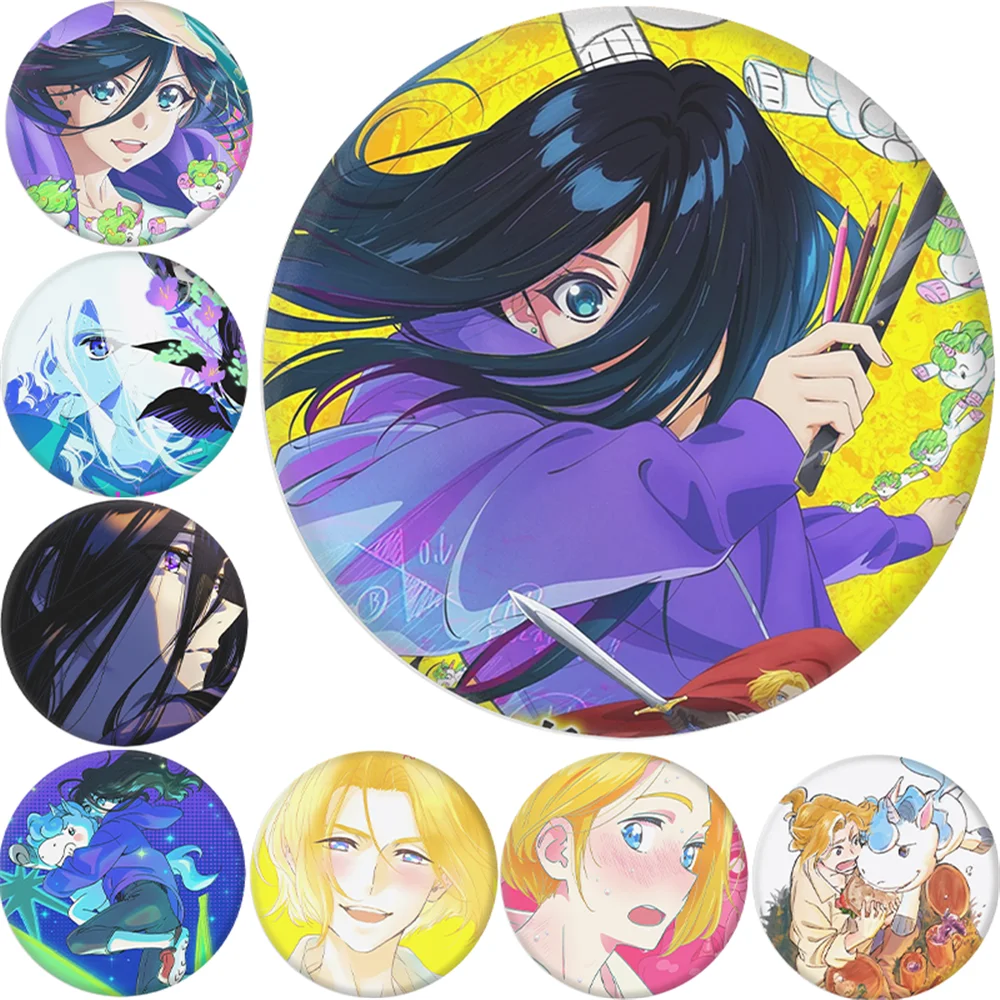 

58MM Anime ZENSHU Cosplay Costumes SPTE Tinplate Pin Badge Pendant Prop
