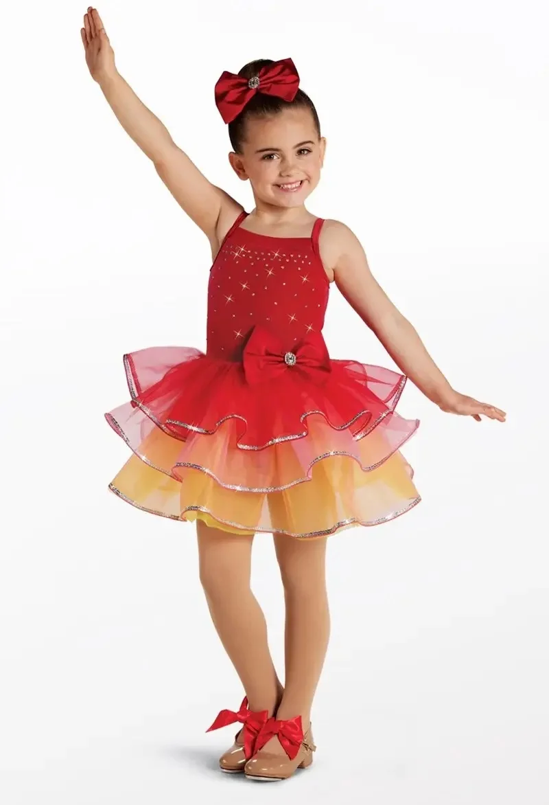 ballet-camisole-puffy-skirt-jazz-performance-costume