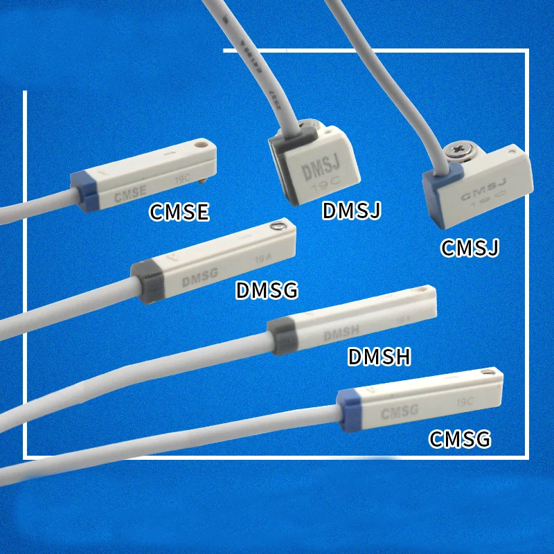 Pneumatic proximity switch D-A93 CMSG-020 CMSH-020 CMSE-020 CMSJ-020 DMSG-020 DMSH-020 DMSE-020 DMSJ-020  Wired reed switches