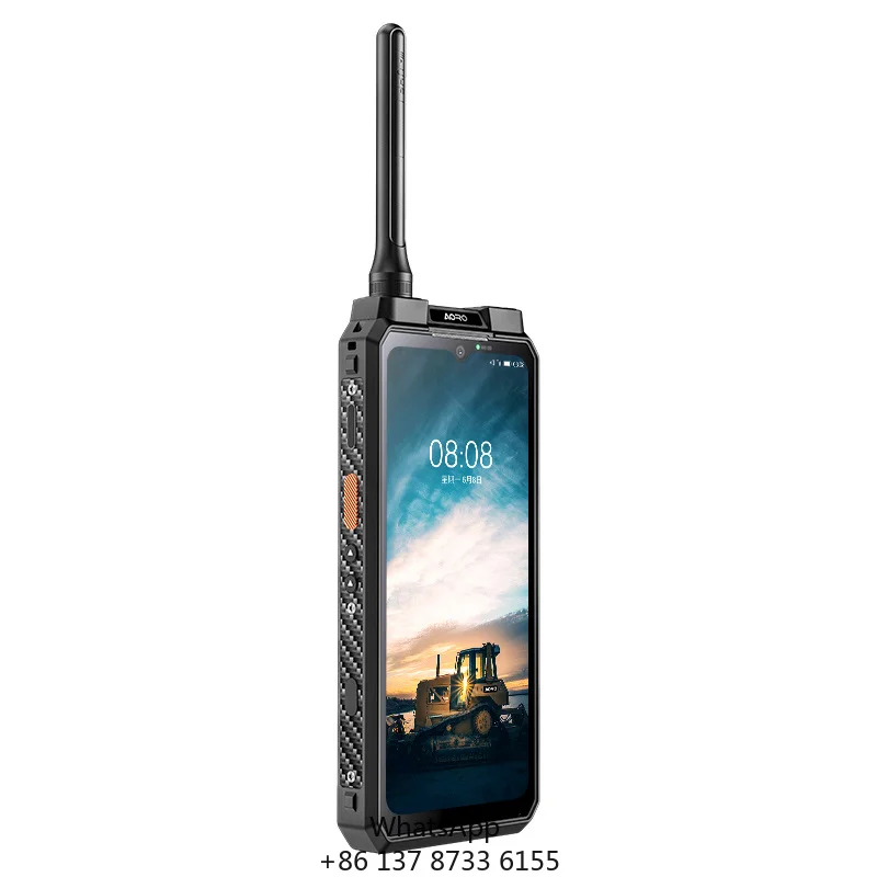 AORO M8 5G Two-Way Radio Android Walkie Talkie 8GB 256GB Long Range POC DMR IP68 Rugged 2W Output POC Rugged Phone Walkie Talkie