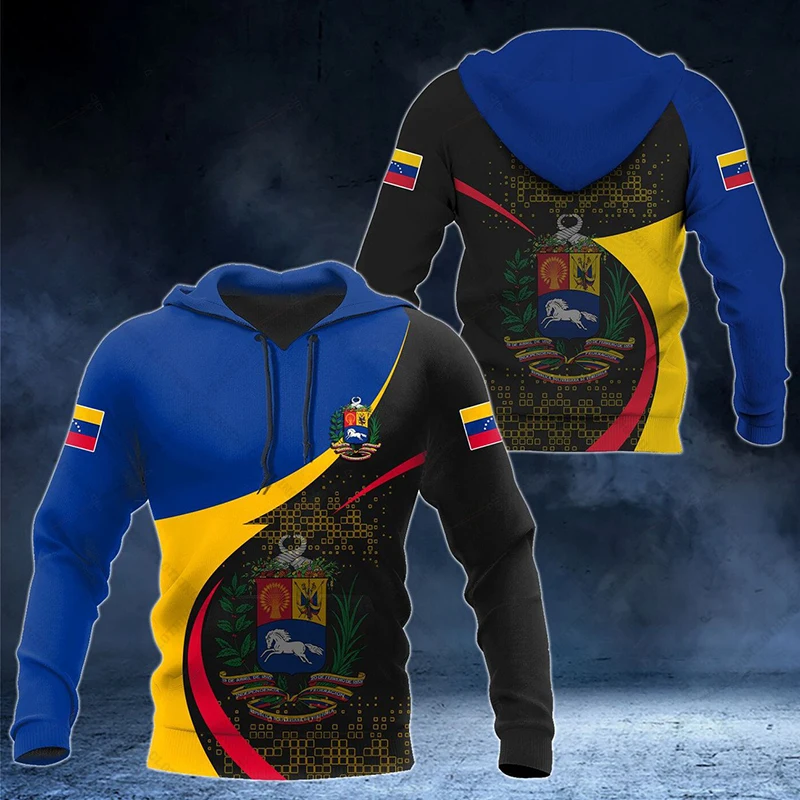 Sudaderas con capucha Unisex con estampado de símbolo de Argentina con nombre personalizado, sudaderas sueltas, ropa informal de invierno, ropa de calle de gran tamaño