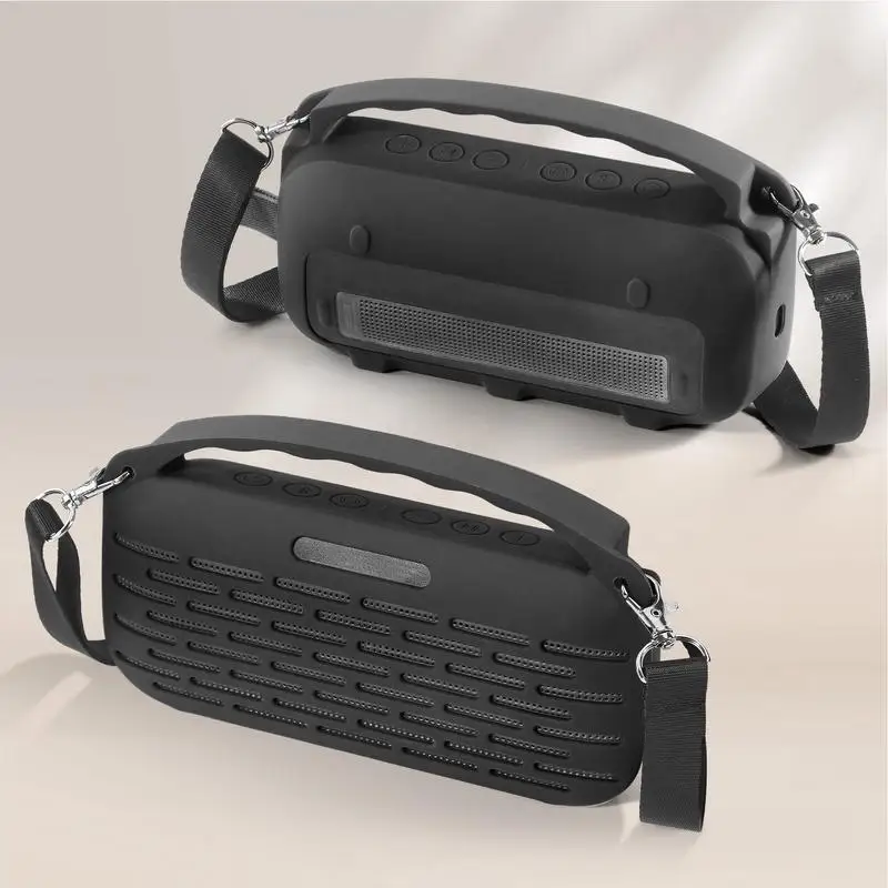 غطاء للأكمام المحمولة لمكبر الصوت اللاسلكي في الهواء الطلق لمكبر الصوت اللاسلكي والسفر والتخييم وحماية الالكترونيات الدقيقة