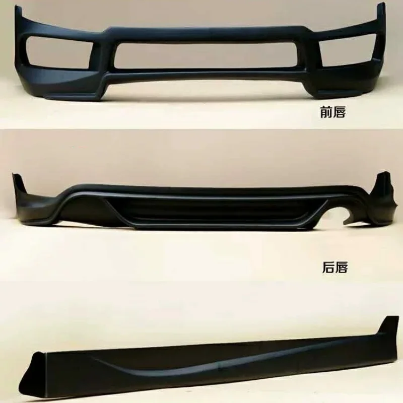 For Kia Forte 2009 2010 2011 2012 convert front shovel side skirt rear lip bumper strip