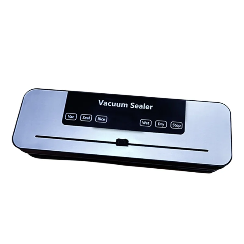 

Multi-language Vacuum Sealer Food Plastic Sealing Machine with Knife Vacuum Preservation Machine Small Sealing Machine
