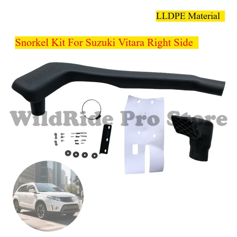 

For Suzuki Vitara Right Side Snorkel Kit Waterproof Air Intake Pipe Off-Road 4x4 Wading Upgrade