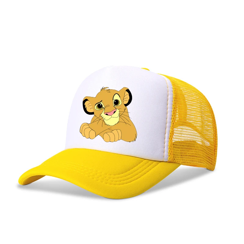 Mufasa The Lion King Baseball Cap Disney Movie Cartoon Children Adult Baseball Hat Peaked Cap Outdoor Casual Sunshade Hands Gift