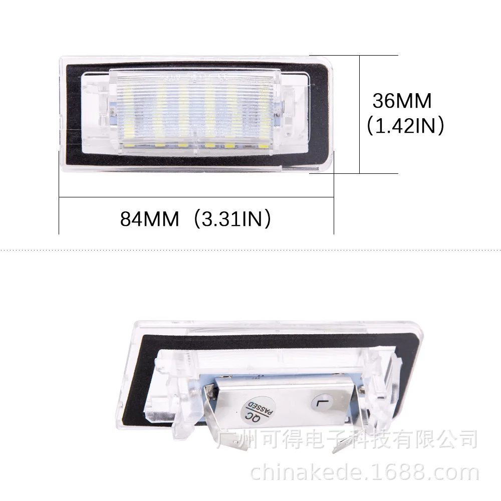 Suitable for Audi Audi TT 8N 1999-2006 TTS Coupe cross-border LED license plate light foreign trade