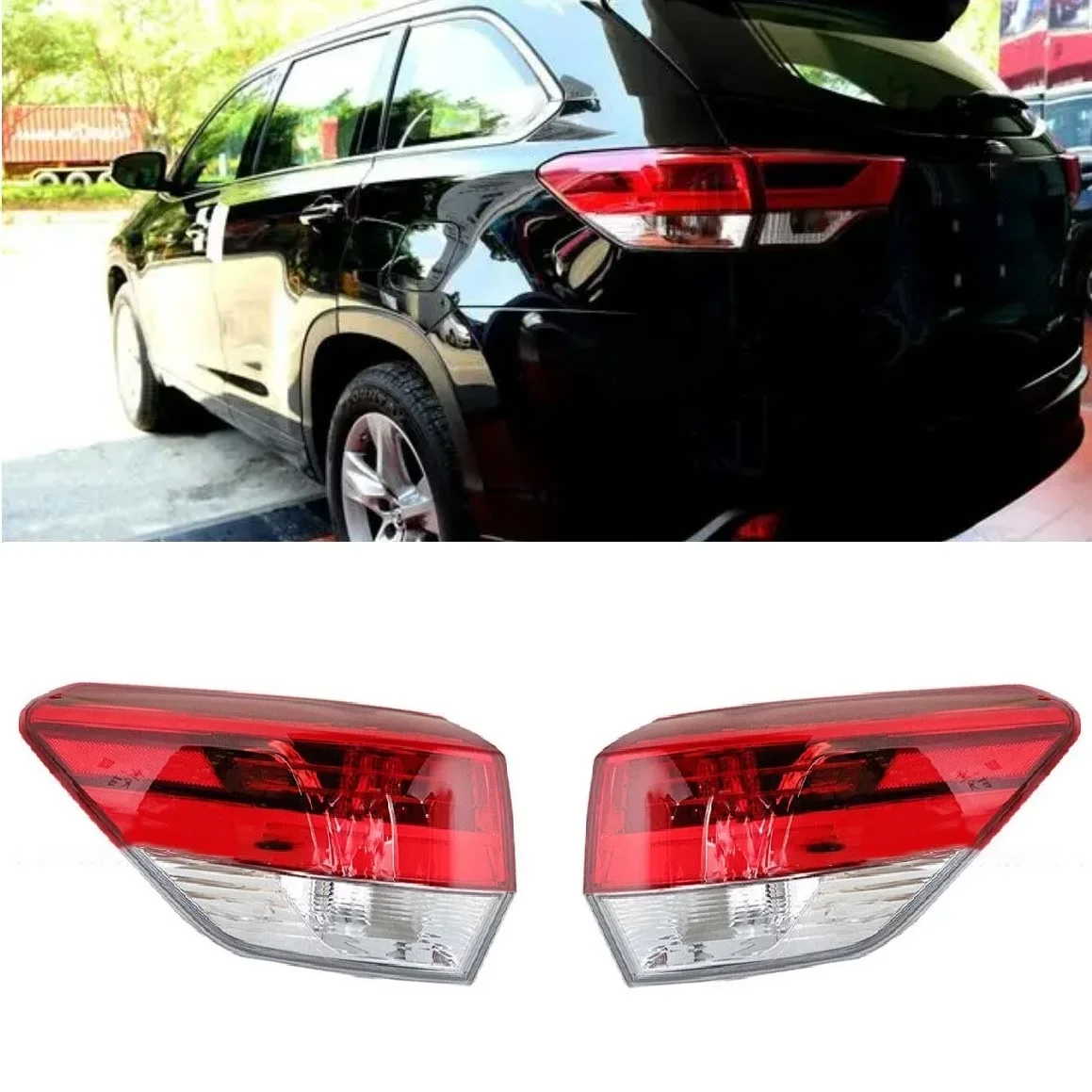 

Rear stop Tail Light Brake light for Toyota Highlander Us version 2018 2019 2020