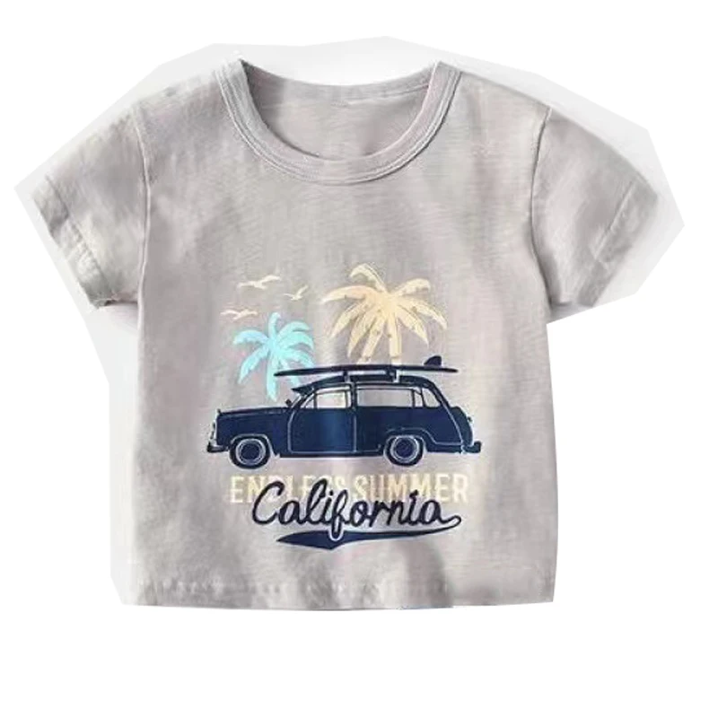 Brand Design 2024 estate nuovi vestiti per bambini ragazzi tuta bambini Tee + Shorts 2 PC Set Toddler Cartoon Suits Baby Boy Clothes