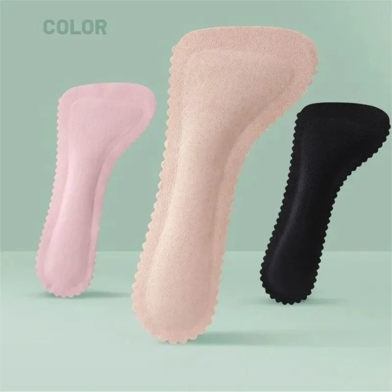 Palmilhas autoadesivas para sandálias antiderrapantes absorventes de suor sapatos de salto alto adesivos antiderrapantes almofadas grossas almofada de fundo macio