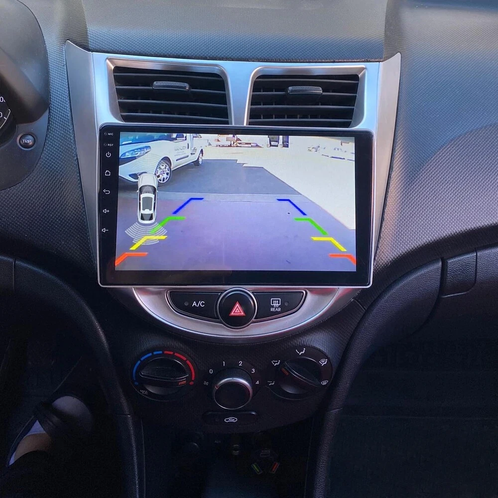 

4+64GB Car GPS Navi for Hyundai Accent 2012-2017 9'' Android15 Stereo Radio with Carplay/Android Auto Mirror Link Split Screen