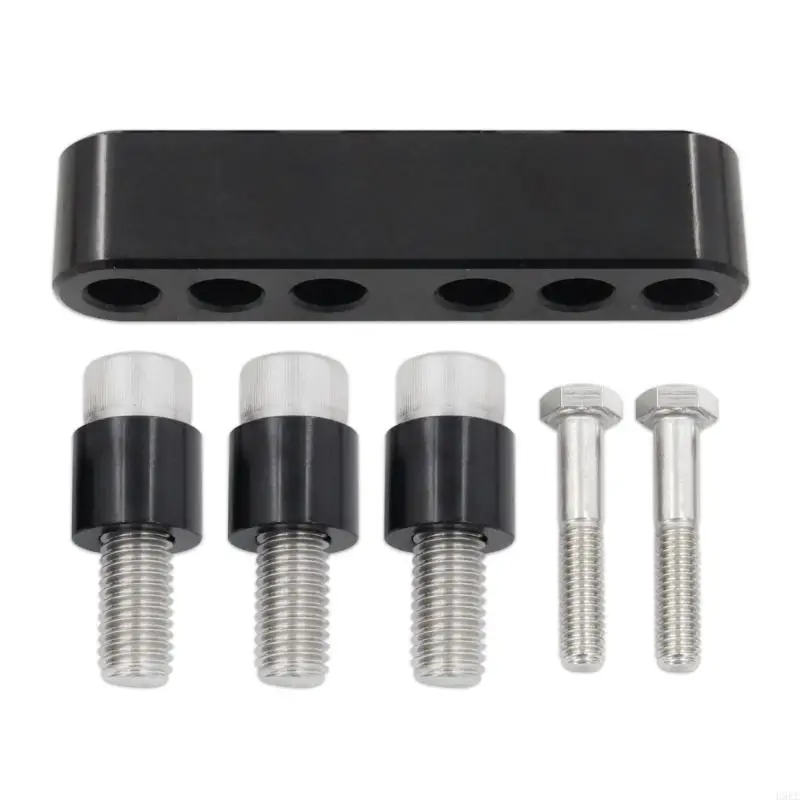 Metal Anti Slip Motorcycle Footrest Extension Easy Installation No Tools Required for Improved Safety and Comfort H9EE