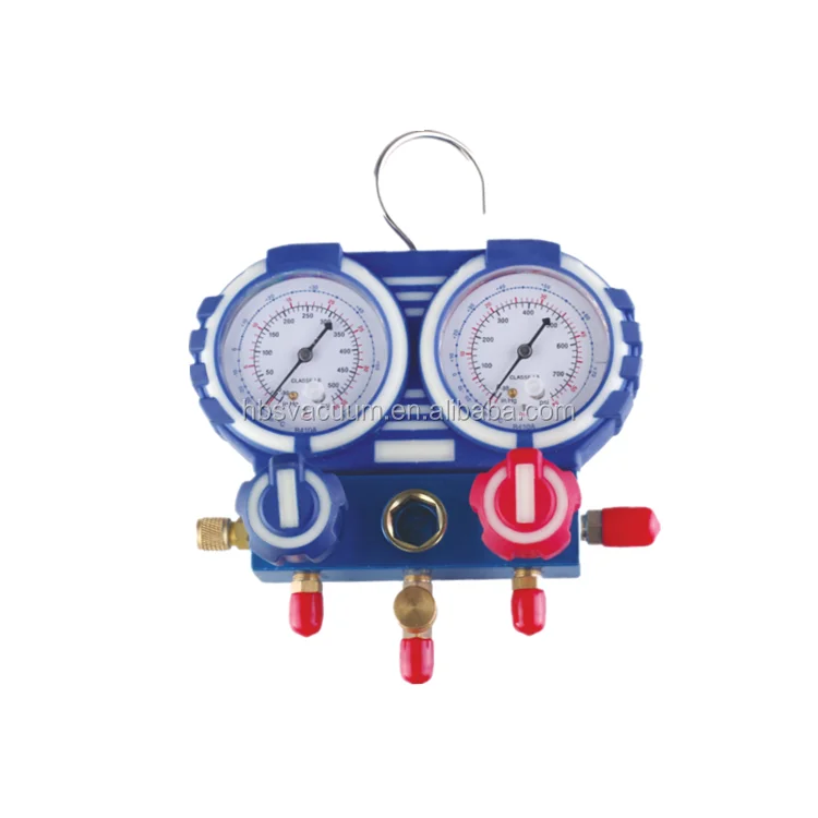 r410a Manifold gauge with electric vacuum pumps refrigeration