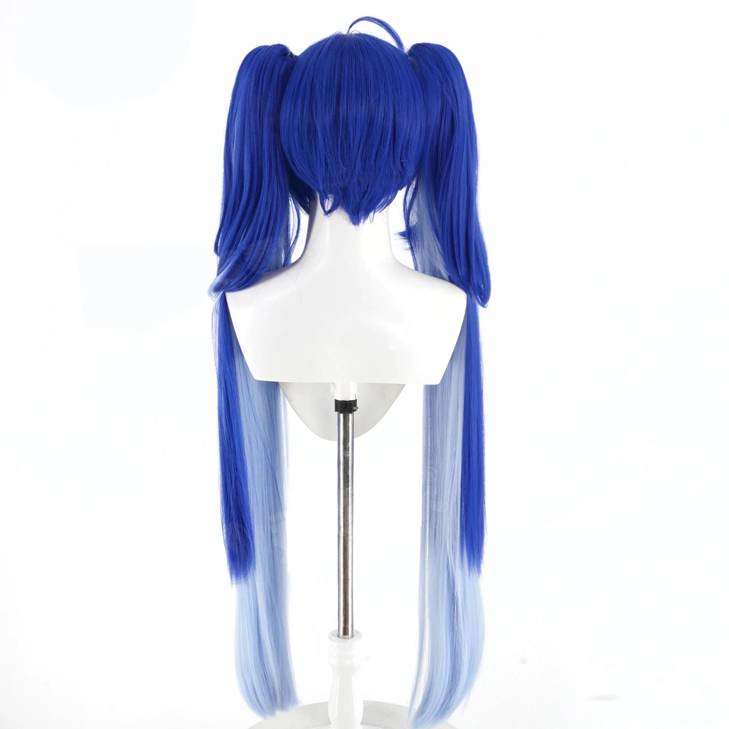 Spiel Wuthering Waves Iuno Cosplay Perücke Iuno Cosplay Lange Doppel pferdeschwänzen Haar Outfit Für Hallowmas Party Erwachsene Frauen Männer