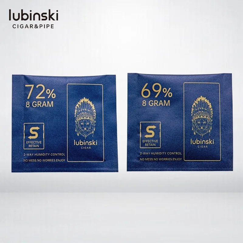 69% 72% Humidity Pack Two-Way Humidity Control Pouch Cigar Tobacco Moisturizing Packet Humidifier Constant Regulator 8g Bag