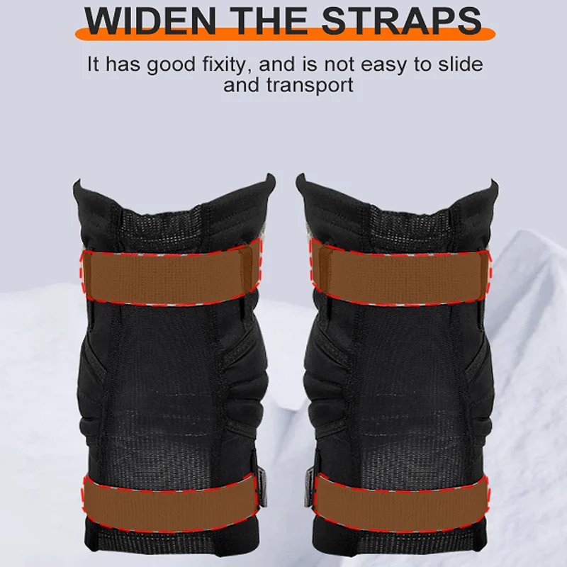 MOON-Almohadillas protectoras para Snowboard, juego de equipo de protección para adultos y jóvenes, protección para la rodilla y el codo, seguridad