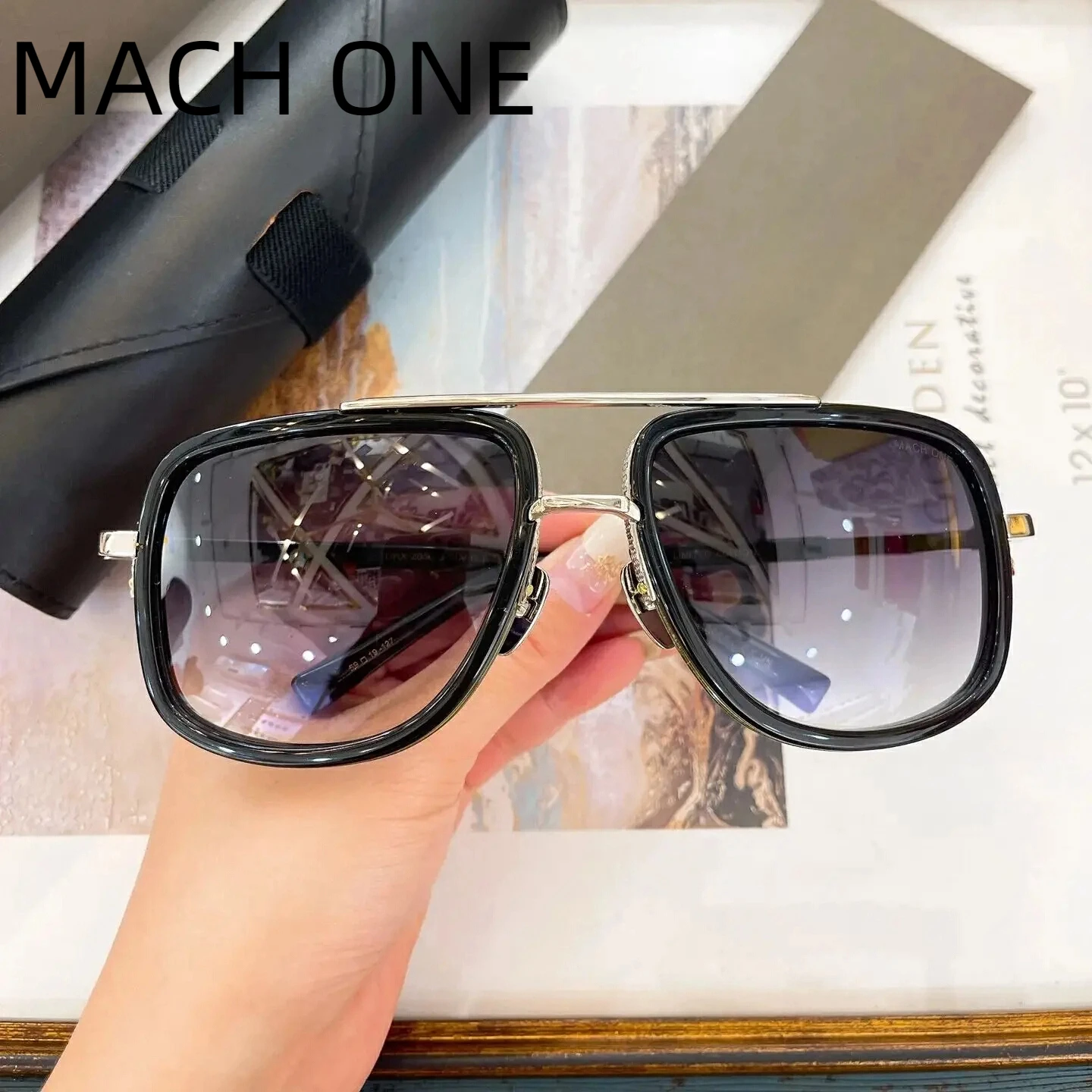 

New Arrival LUXURYDITA DRX-2030 MACH ONE LIMITED EDITION Alloy Frame Men Eyewear Premium Classic Leisure Luxury Women Sunglasses