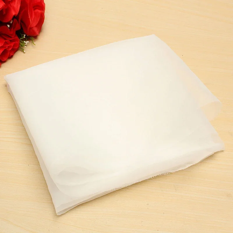 100*93cm 120 Mesh 125 Micron Nylon Filter Mesh Cloth Fabric Water Liquid Strain Polyester Cloth For Handwork DIY Crafts