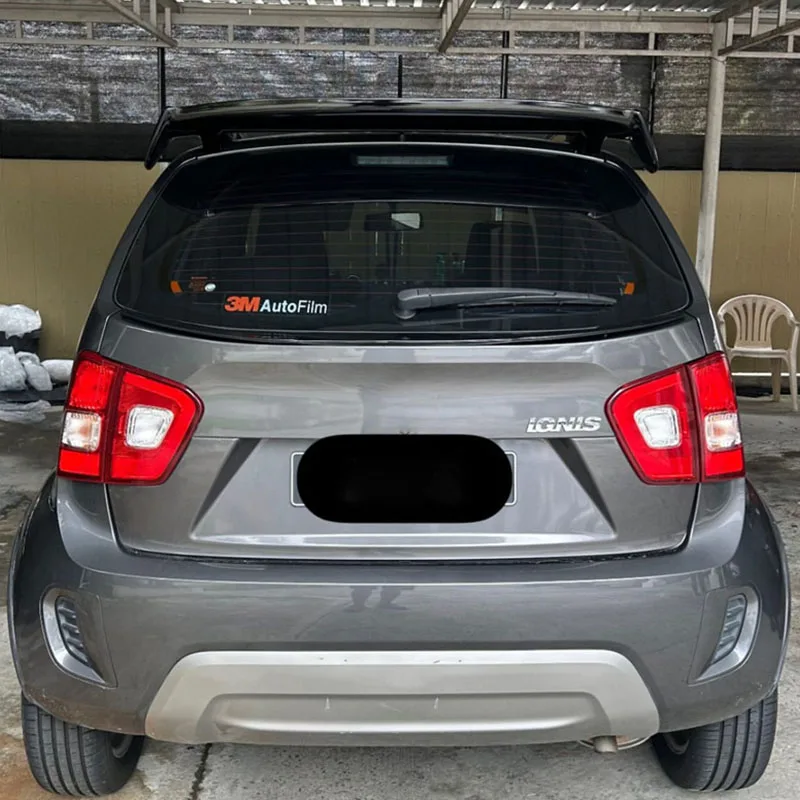 ABS Plastic,For Suzuki Lgnis 2015-2025 Year Roof Spoiler Wings Car Trunk Rear Tail Lip Accessories Body Kit
