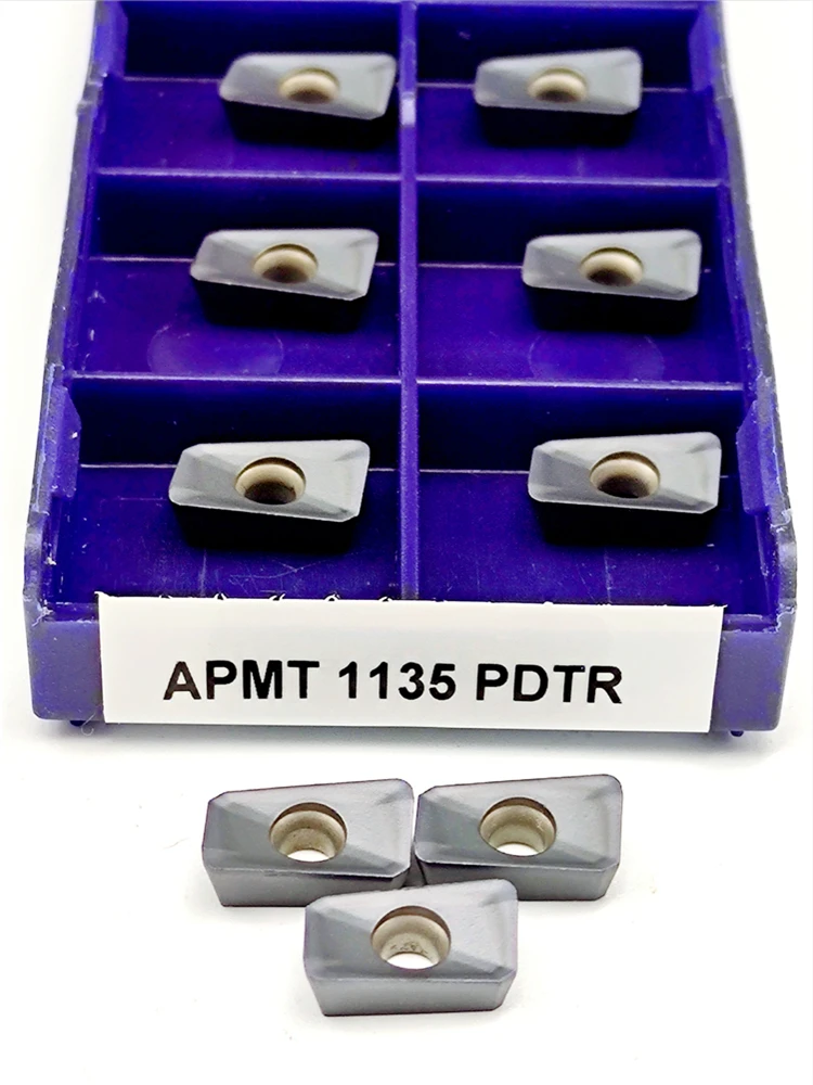 

APMT1135 PDTR LT30 Milling Insert Carbide Inserts Turning Tool CNC Metal Lathe Tools APMT 1135 High Quality Cutting Tool