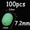 100 piezas de 5.5x7.2mm