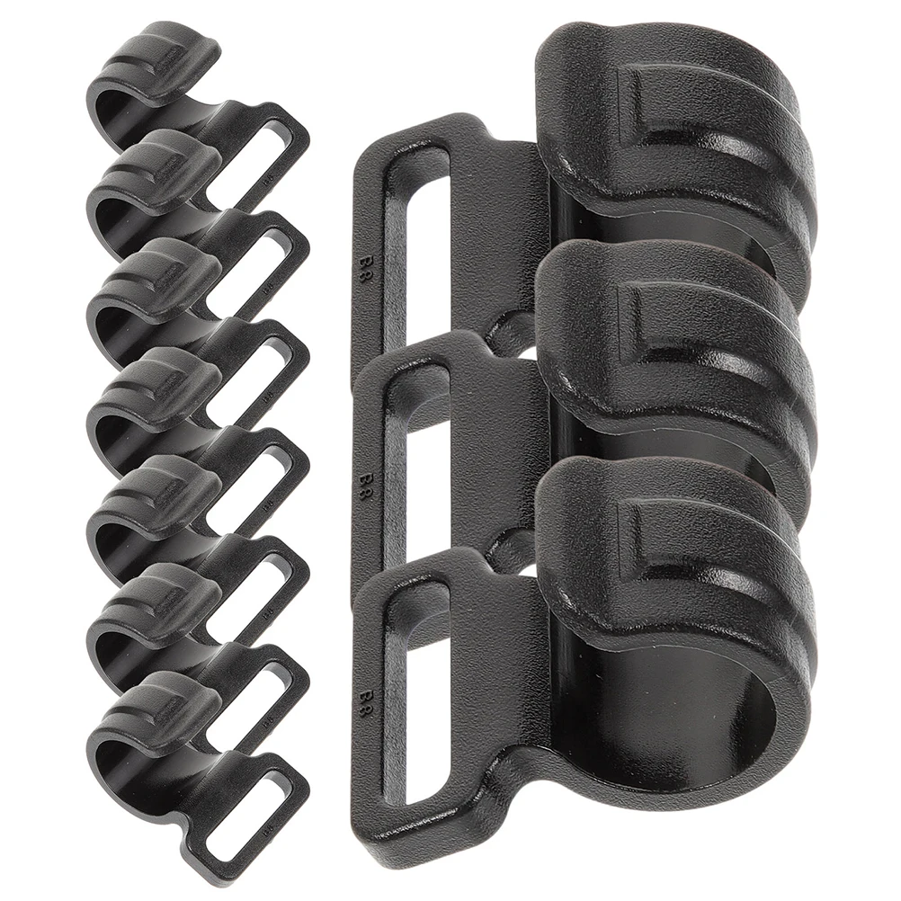 

20pcs Tent Hooks Durable Plastic Clamps for Canopy Tarpaulin Camping Festivals Tent Pole Clips For Festivals Outdoor