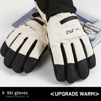 Women's ThermalLock Winter Gloves Thickened Fleece Lining Waterproof Windproof Touchscreen Sensitive Luvas for Skiing Cycling