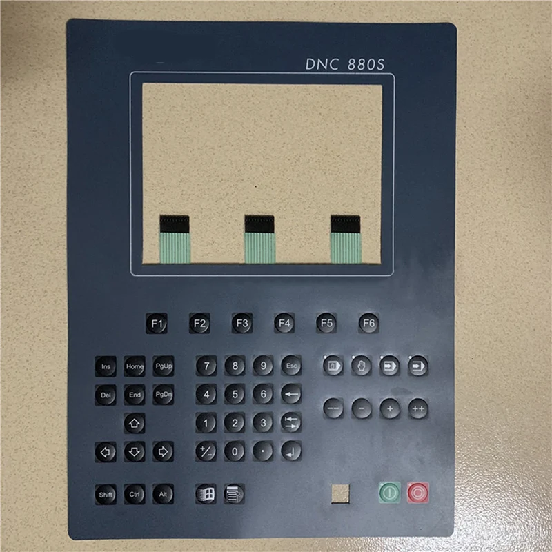 For CYBELEC DNC 880S DNC880S Industrial Membrane Switch Keypad Button Protective Film