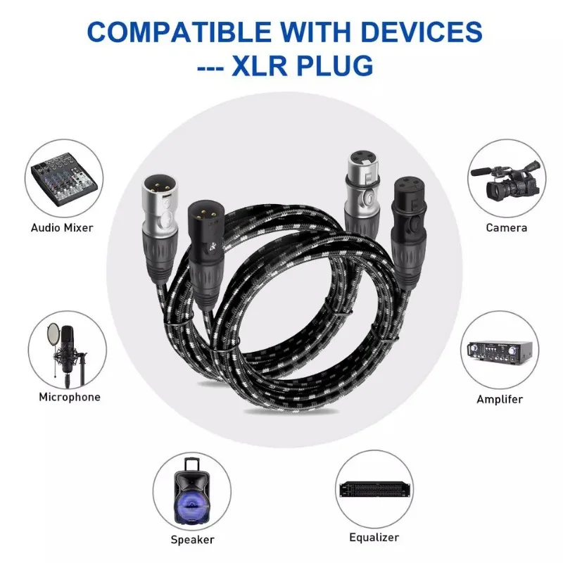 cabo-xlr-macho-para-femea-trancado-em-nylon-com-blindagem-multipla-cabo-de-microfone-de-cobre-livre-de-oxigenio-conector-de-3-pinos-para-mixer-de-estudio-e-gravacao