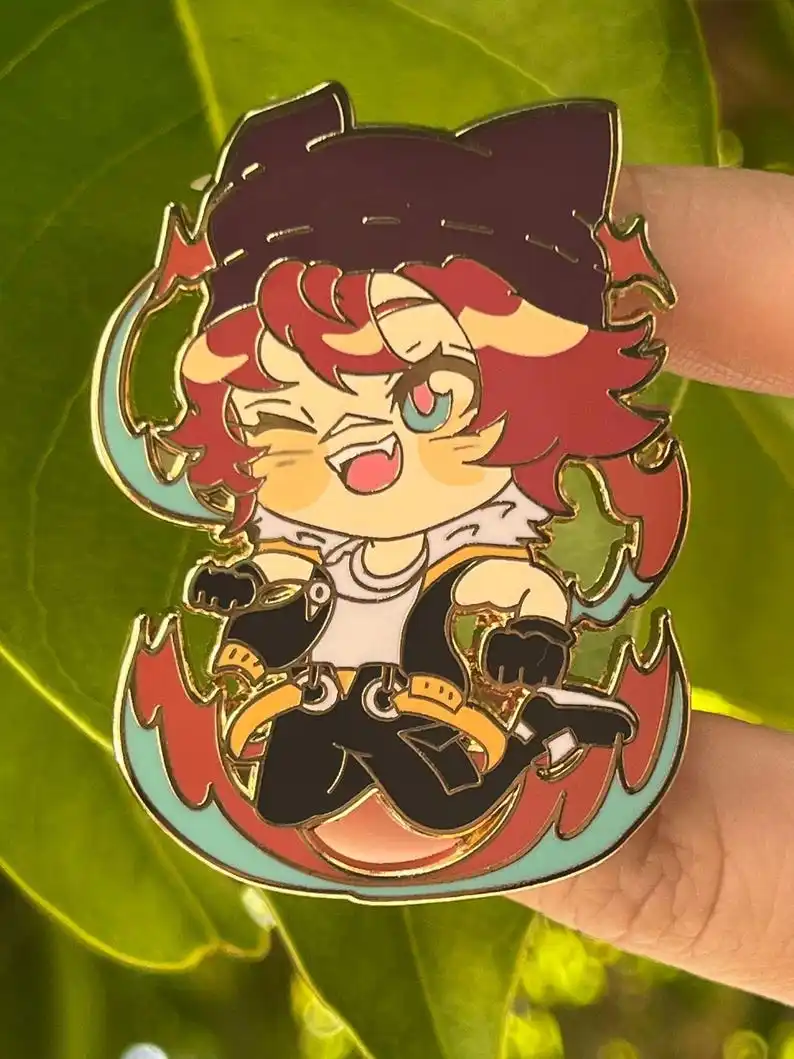 Teamfight Tactics-Heartsteel enamel Pin