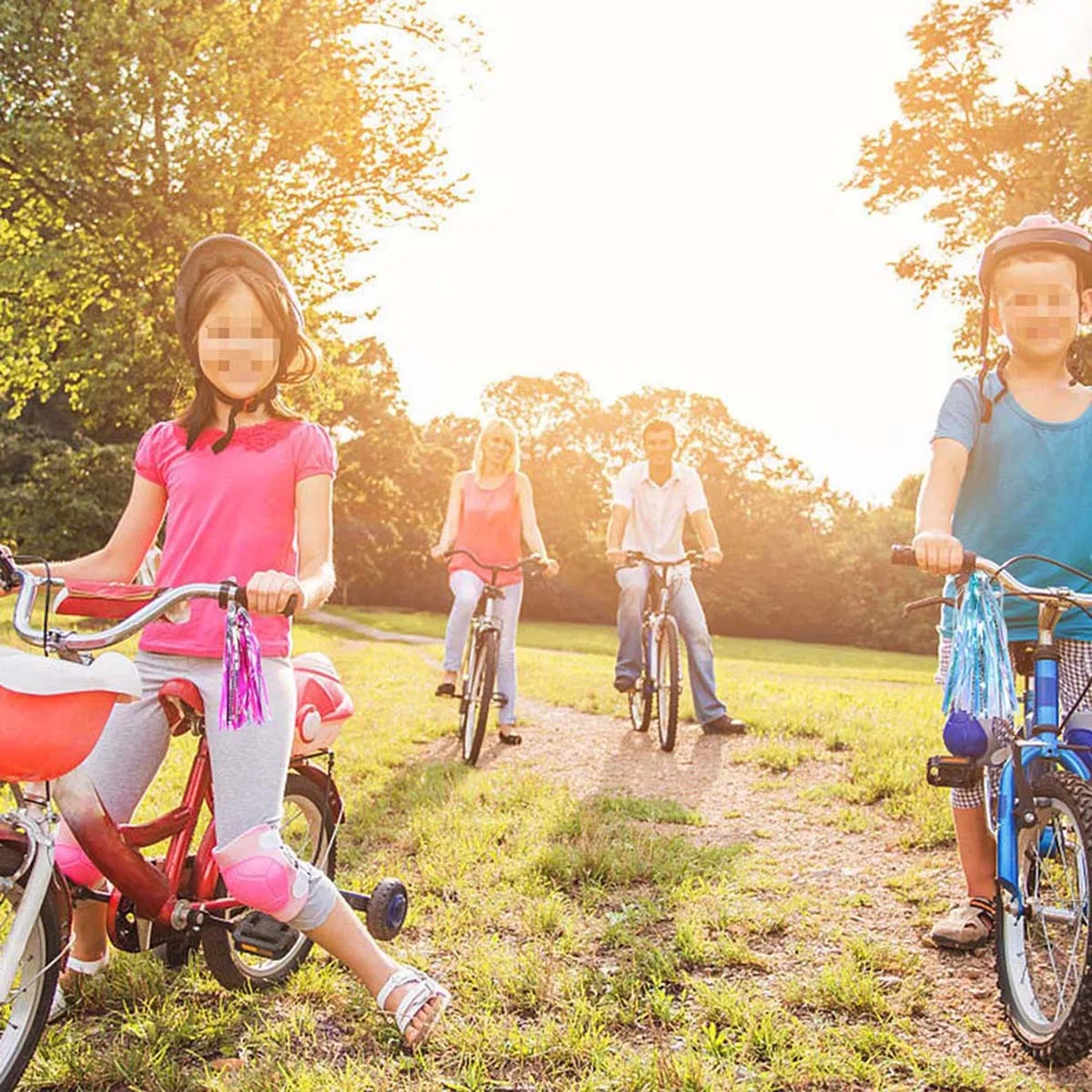 4 قطعة شريط شرابة للسكوتر المقود اللافتات البلاستيكية البلاستيكية لامعة هامش ديكور سهل كليب على دراجة ثلاثية العجلات 2-Wheeler #1