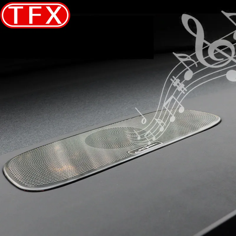 For XPeng XiaoPeng X9 2024 2025 Car Styling Instrument Panel High Pitched Speaker Protective Cover Interior Auto Accessories
