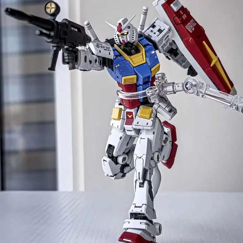 ホット Changlong モデル 5501 Rg 1/144 Rx-78-2 Ver 2.0 アセンブリモデルキット可動ジョイント高品質グッズロボットモデル子供
