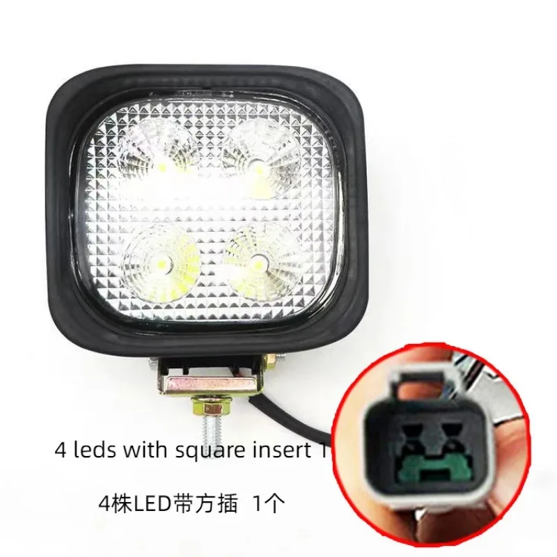 Headlamp before the Upper Arm Lamp Working Lamp Led for Kubota Hook Machine Yangma 20/30/40/50 Excavator Parts