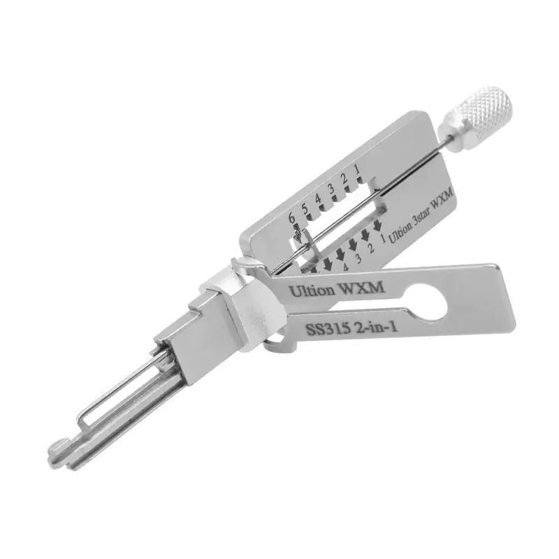 

Tools SS315 2-in-1 Residential Civil Lock Opening Lock Pick Set Locksmith Tools