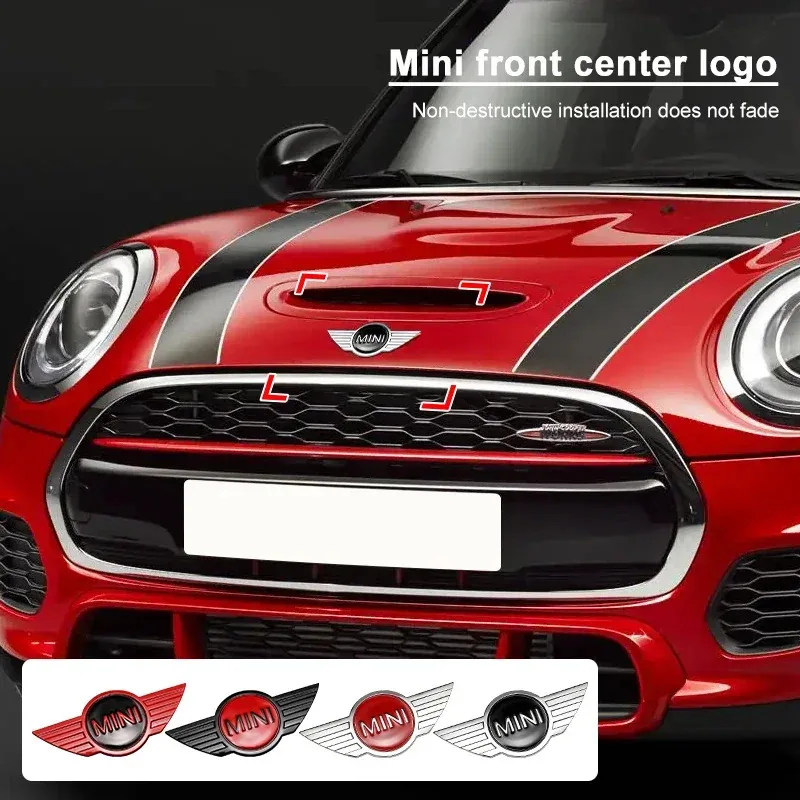 

1 шт. 3D металлические наклейки на багажник, эмблема кузова, авто значок, украшение для Mini Cooper One JCW Countryman R56 R60 R55 F55, аксессуары