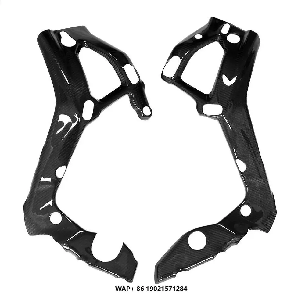 S1000RR 2019-2021 RTS Motorcycle Accessories Carbon Fiber Frame Cover Protection 3k Twill