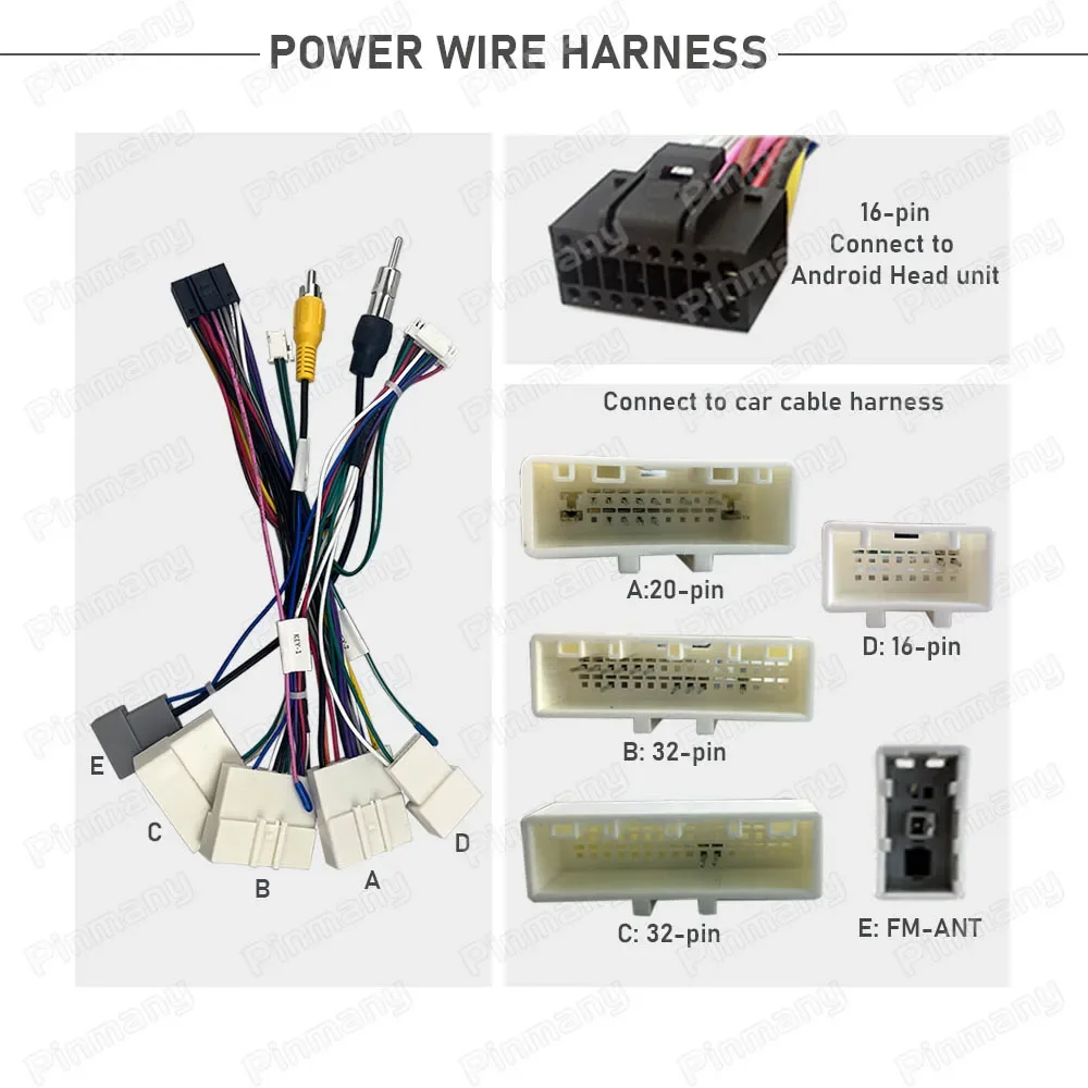 Car Radio Cable CAN Bus Wire Harness Socket Connector for Nissan Rogue Titan Xterra Frontier X-Trail Qashaqi Altima Rogue Versa