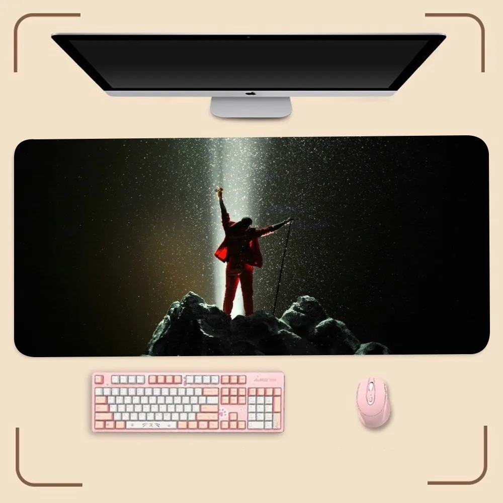 F-Funny K-Kanye W-Westes Mousepad Computer Mouse Pad 400x800x5mm Gaming Accessories Mause Keyboard PadKawaii Mice Mausepad