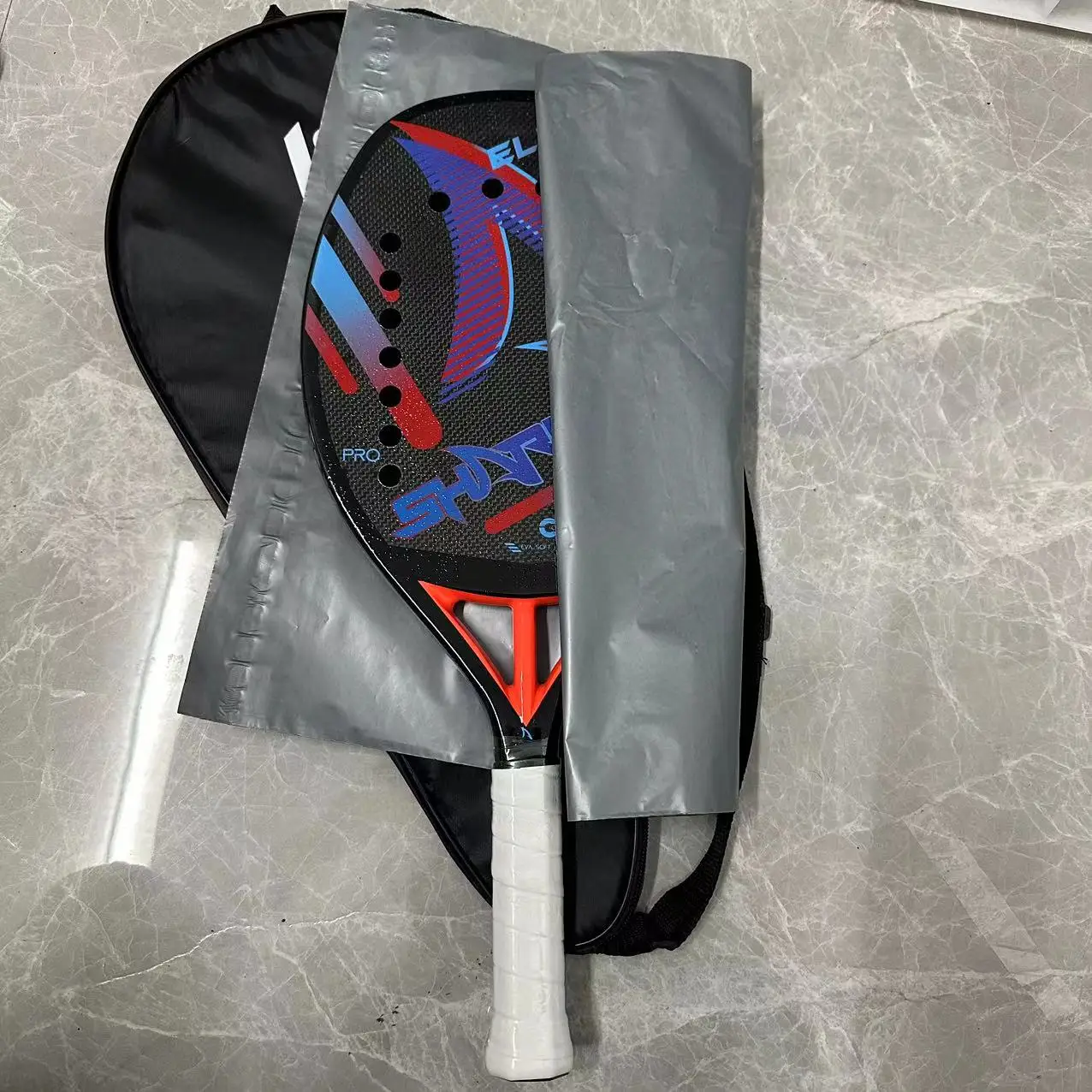 비치 테니스 라켓 블랙 이미지