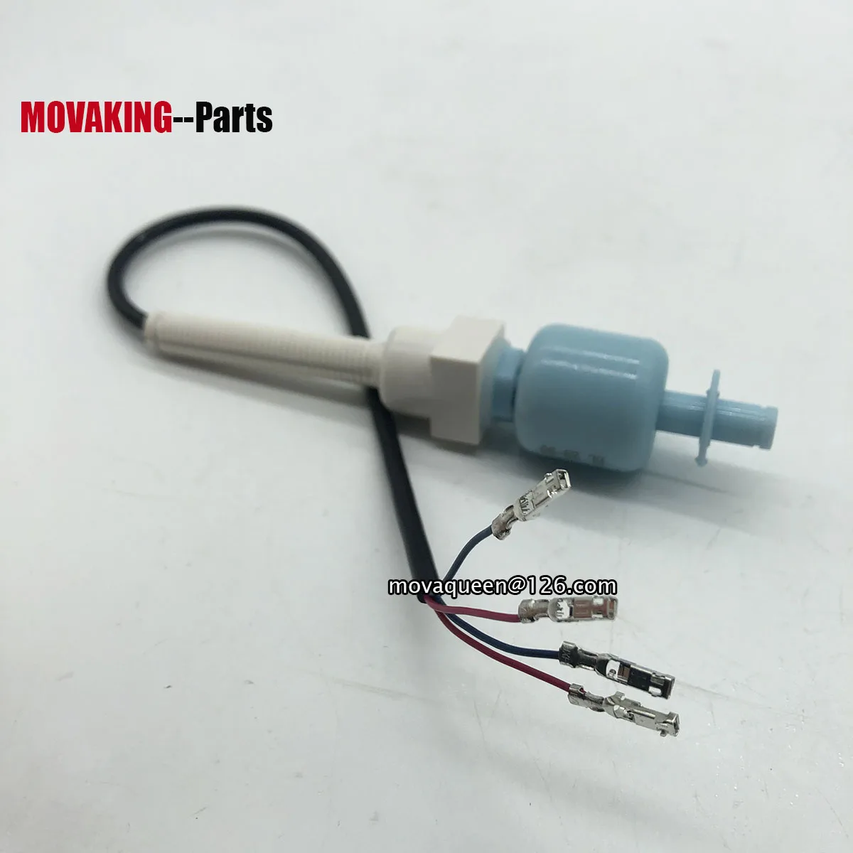 Ice Making Machine Accessories  Blue 4-Wires Water Level Float Sensor For JINSONG LAUD Snooker A1000-WEC Ice Maker Replacement