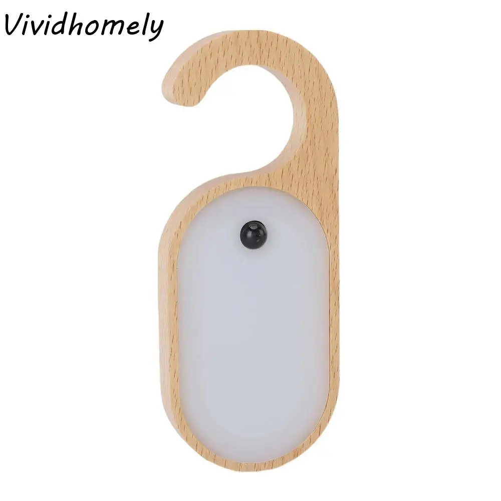 

DIY LED Hanging Lamp Erasable Message Board Hook Design Infrared Sensing Light Dual Motion Sensor Warm White