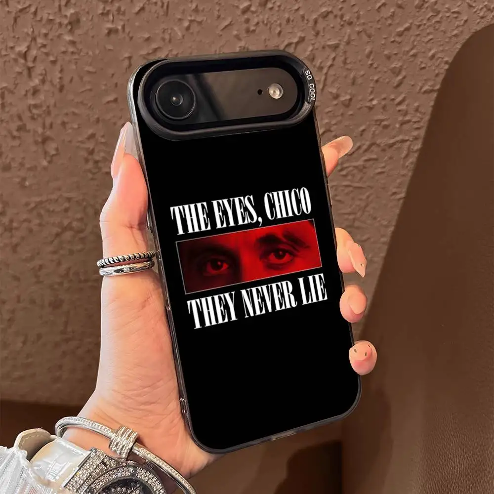 حافظة هاتف Scarface The World is Your لهاتف iPhone 17,16,15,14,13,12,Pro,Max,Plus,E,SE4,Air,Mini Black IMD Box