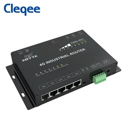 Cleqee-2 E880-IR01 RS485 WAN LAN WLAN Ethernet Wireless Modem Ethernet imsi Catcher Gateway 4G Wireless Modules WiFi Router