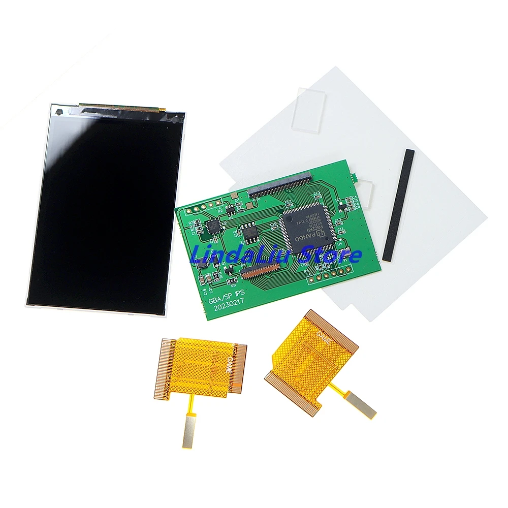 

1set High Brightness V2 IPS LCD for Nintend GBA Console V2.0 LCD Screen Kits For GBA Console