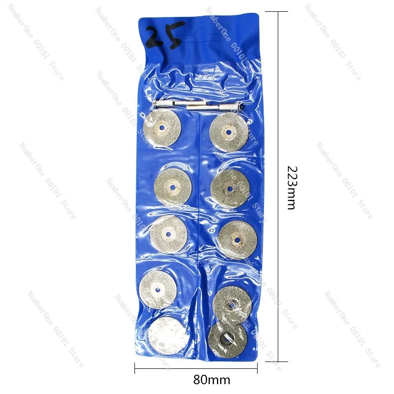 مجموعة قرص قطع عجلة الطحن الماسية ، منشار دريميل ، منشار دائري صغير ، قرص صخري زجاجي ، أداة دوارة ، 25 ، 10000
