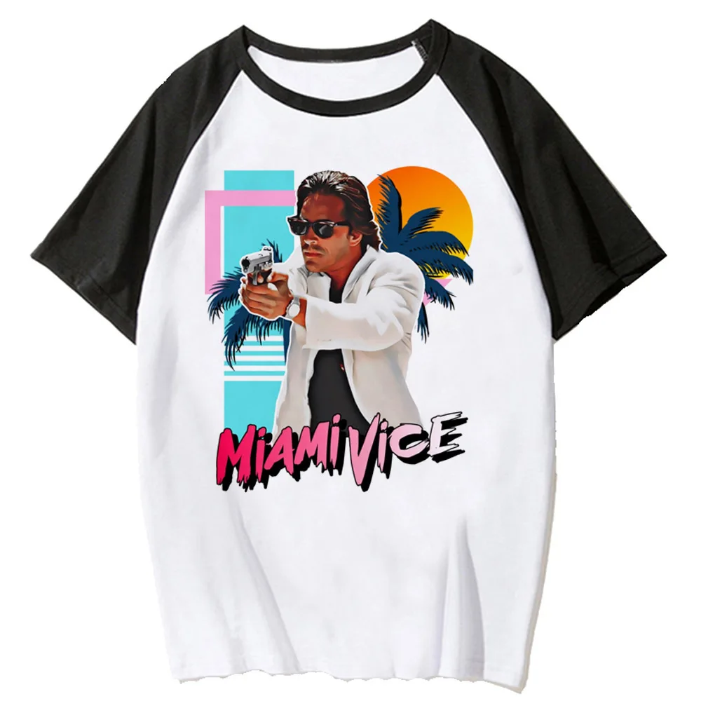 تي شيرتات ميامي للنساء ، ملابس يابانية مضحكة ، تيشيرتات مصممة ، فتاة #1