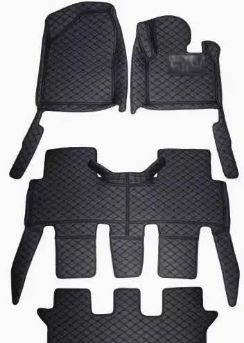 

Специальные автомобильные коврики на заказ для правого руля Mercedes Benz EQS 580 SUV 2026-2023, 7-местные водонепроницаемые ковры для EQS580