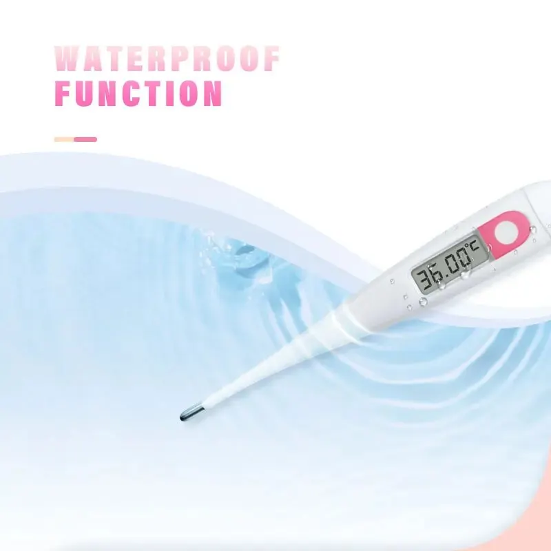 Digital Basal Clinical Thermometer For Ovulation High Accurate 0.01C Display 1/100th Degree Precision Reading Memory Recall