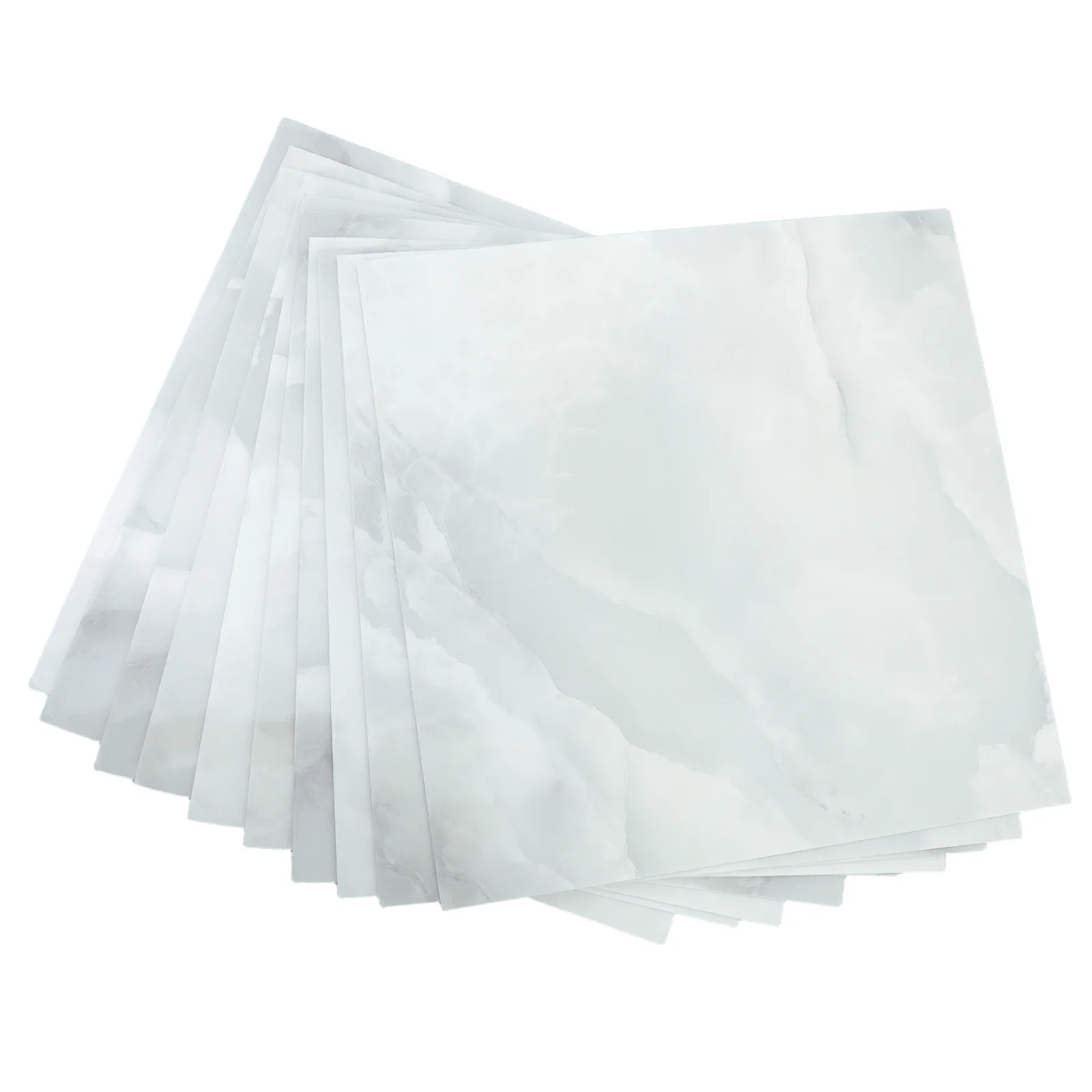 10 pezzi adesivi murali in marmo imitazione bagno porcellanato piastrelle da cucina vinile autoadesivo in PVC